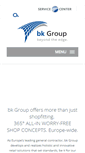 Mobile Screenshot of bk-group.eu